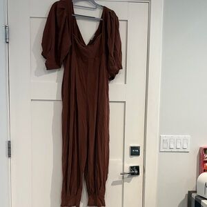 FP Movement by Free People Brown Jumpsuit